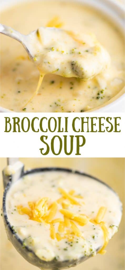 broccoli cheese soup recipe