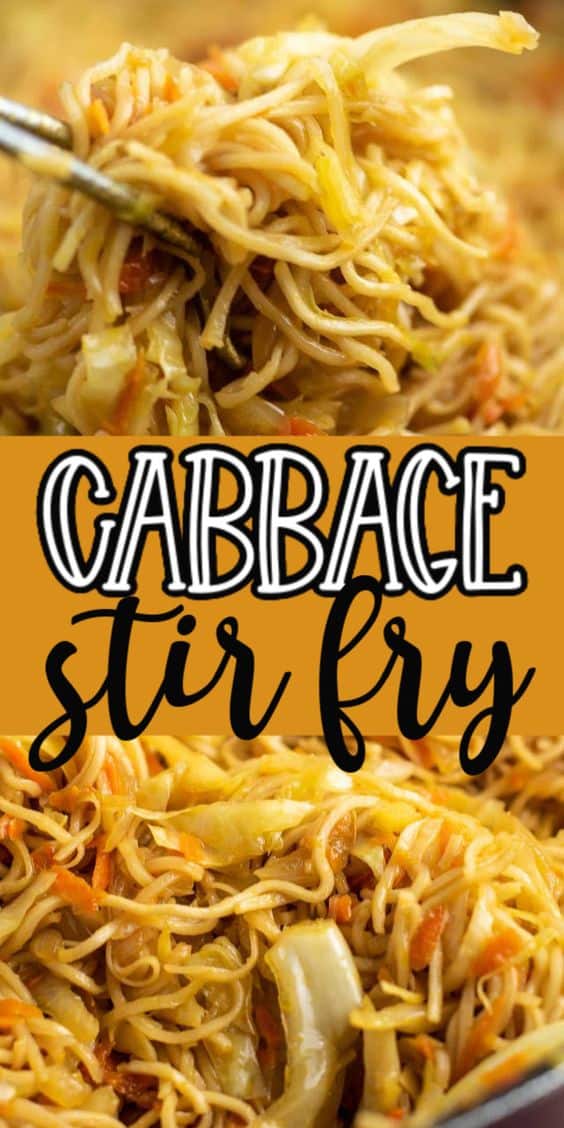 image with text" cabbage stir fry"