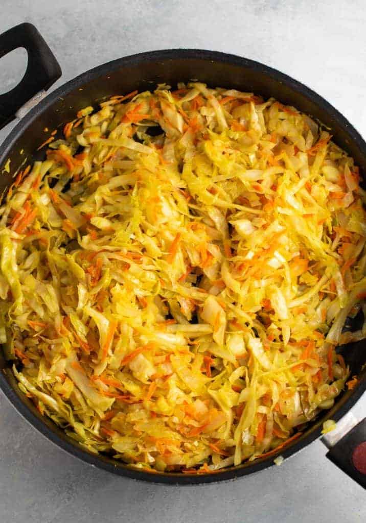 Cabbage Stir Fry - Build Your Bite
