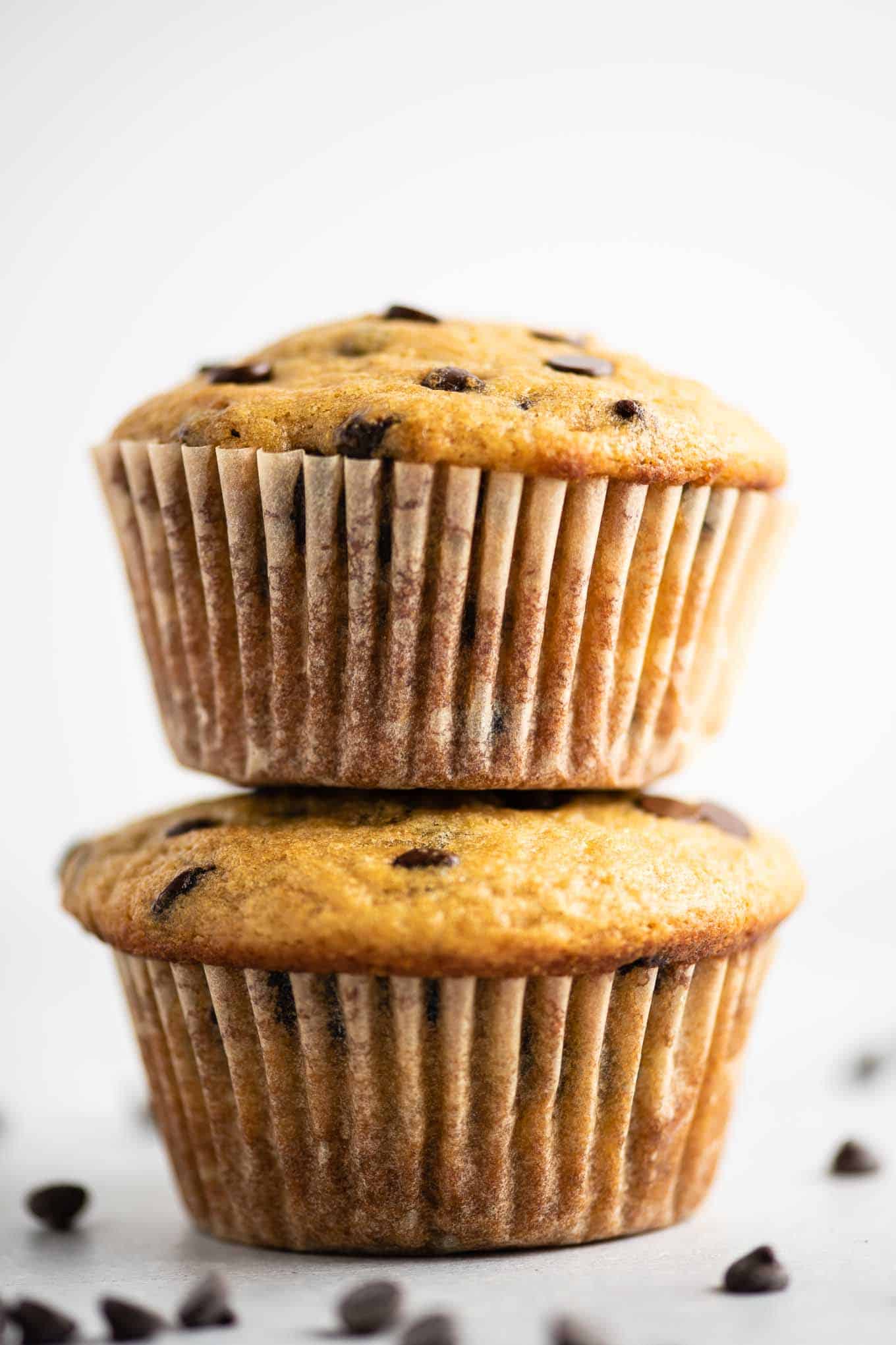 Greek Yogurt Chocolate Chip Muffins Build Your Bite