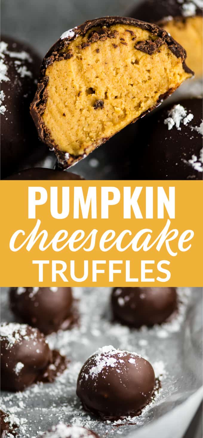 Pumpkin Cheesecake Balls - Build Your Bite