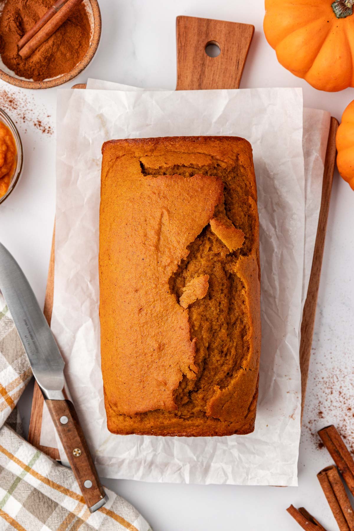 cake mix pumpkin bread