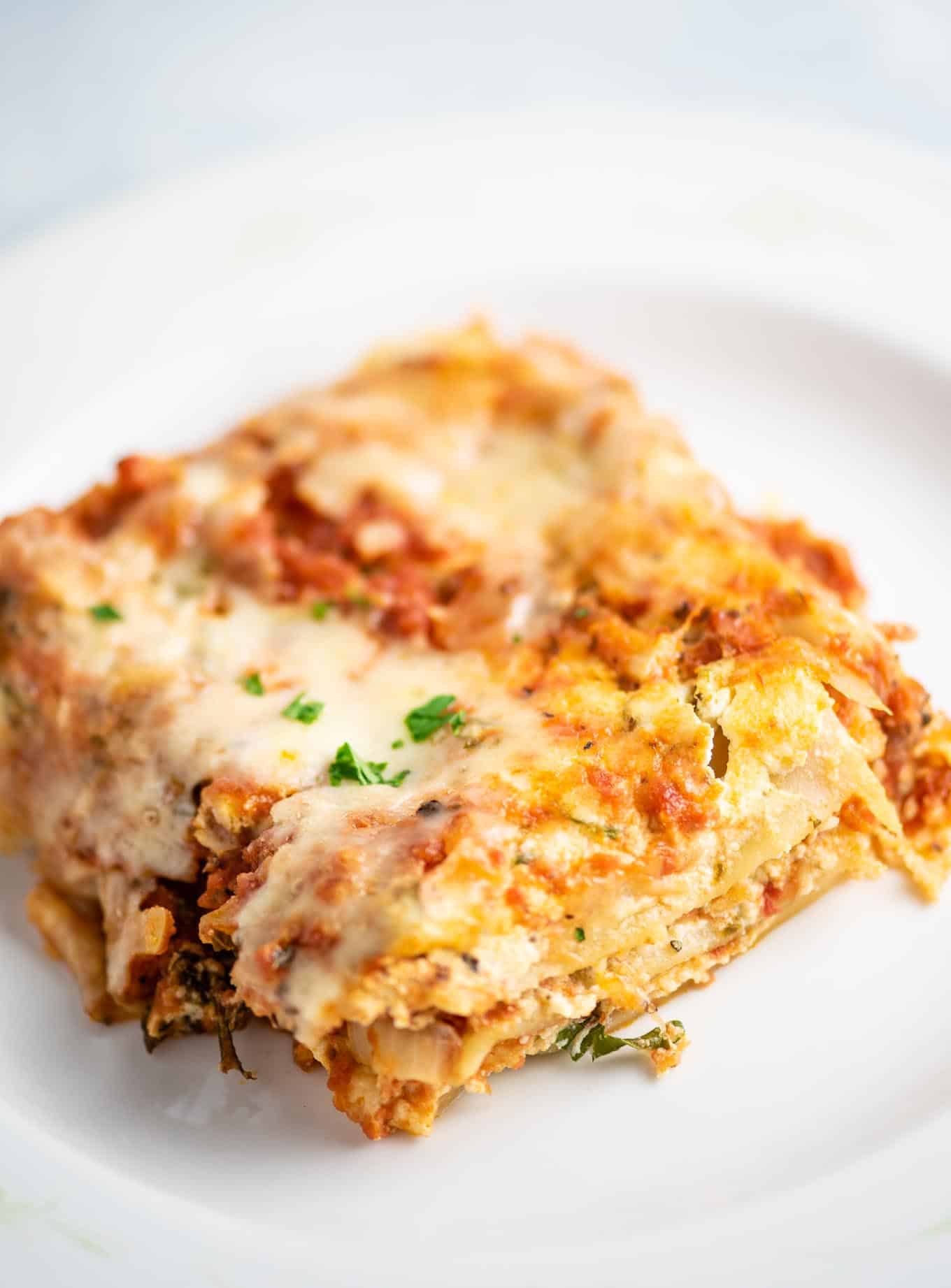 Classic Three Cheese Lasagna Recipe - Build Your Bite