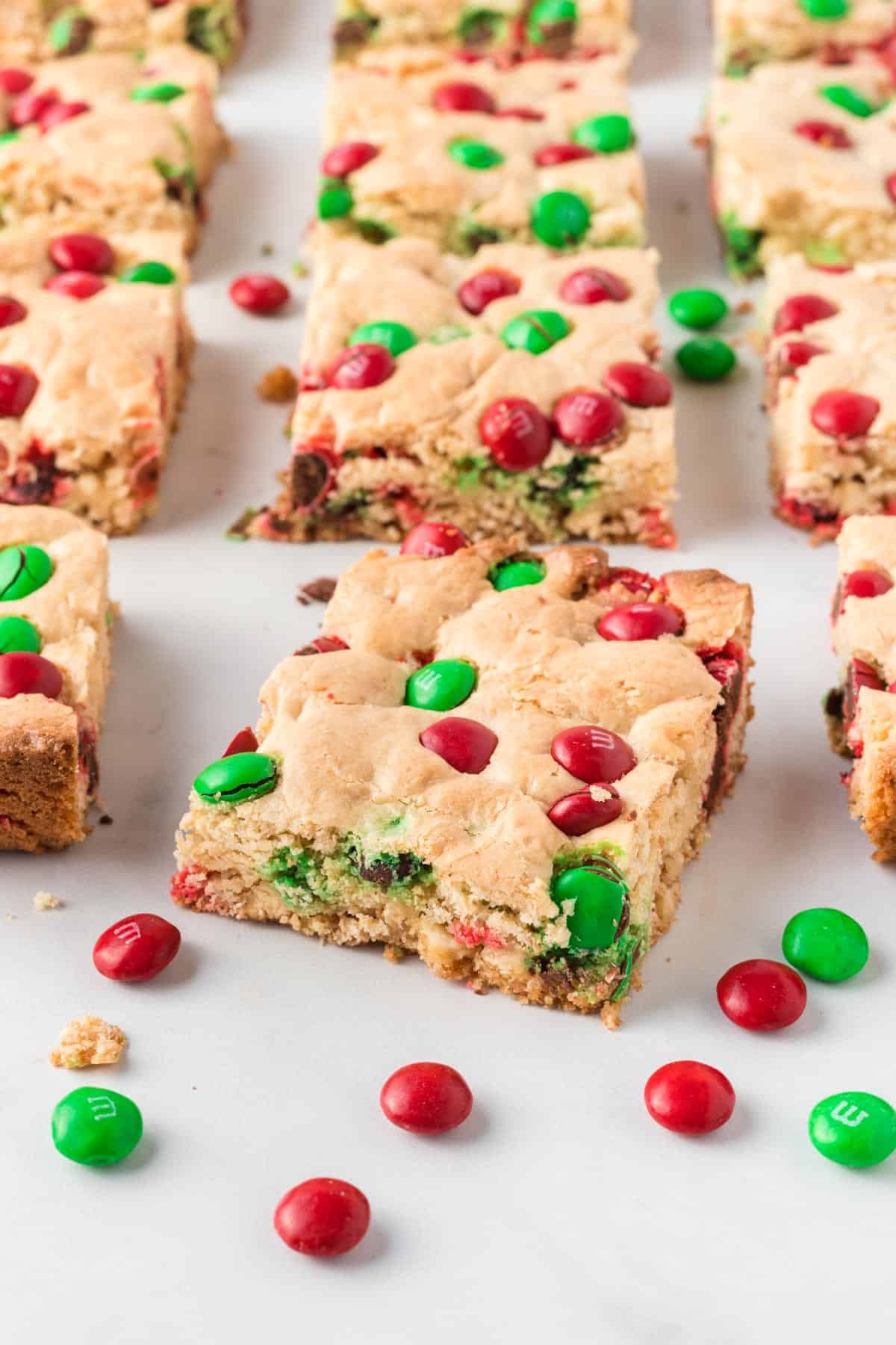 Christmas cookie bars