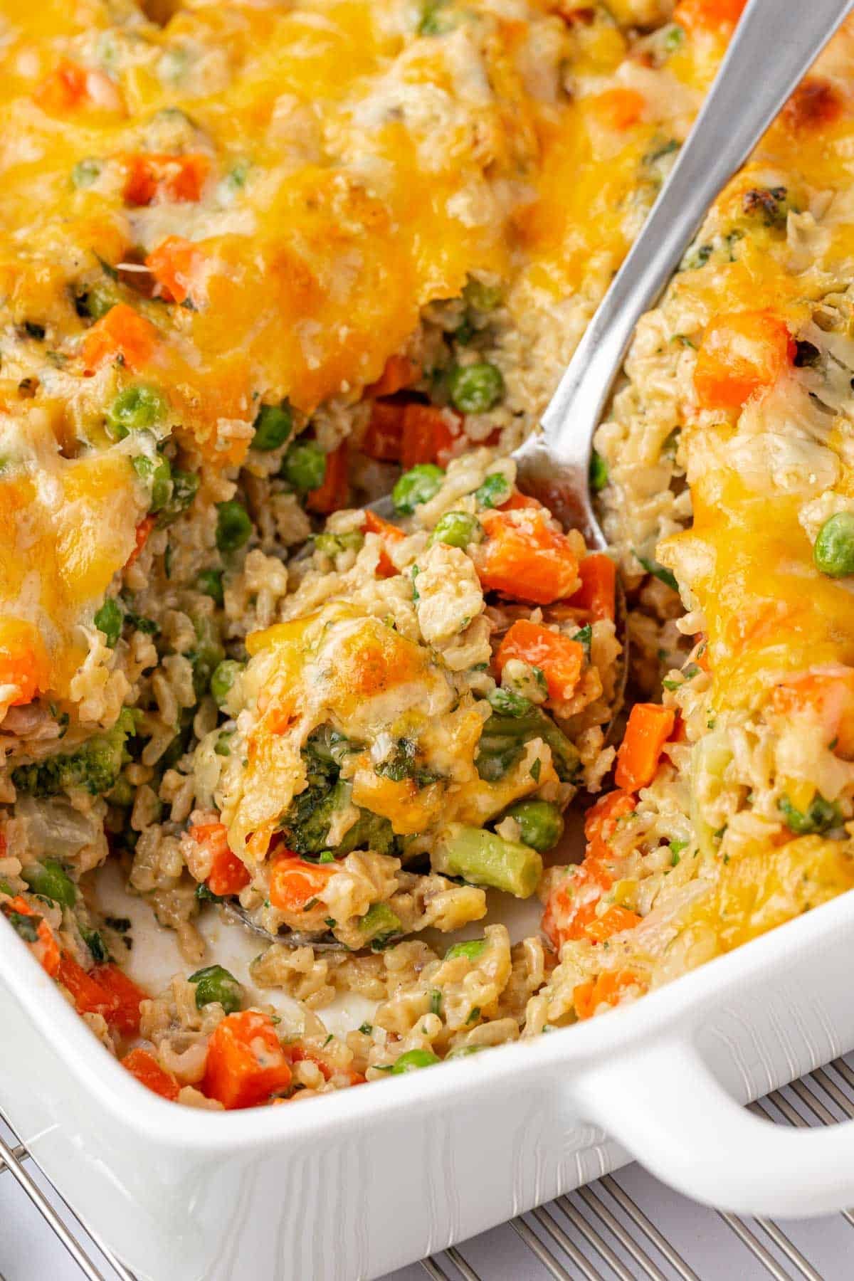 vegetable rice casserole