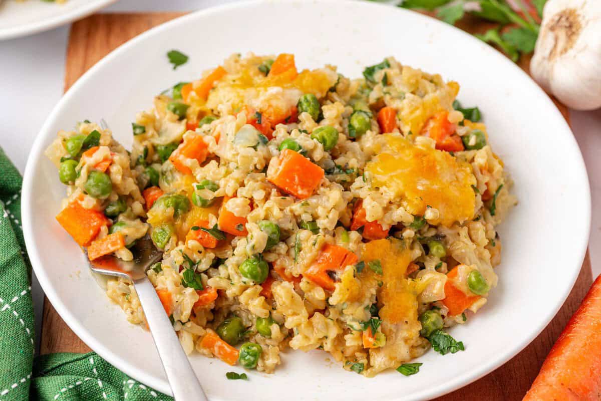 vegetable rice casserole