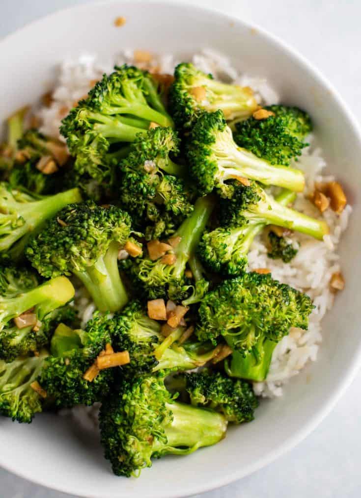 Broccoli Stir Fry Recipe with garlic and ginger Build Your Bite