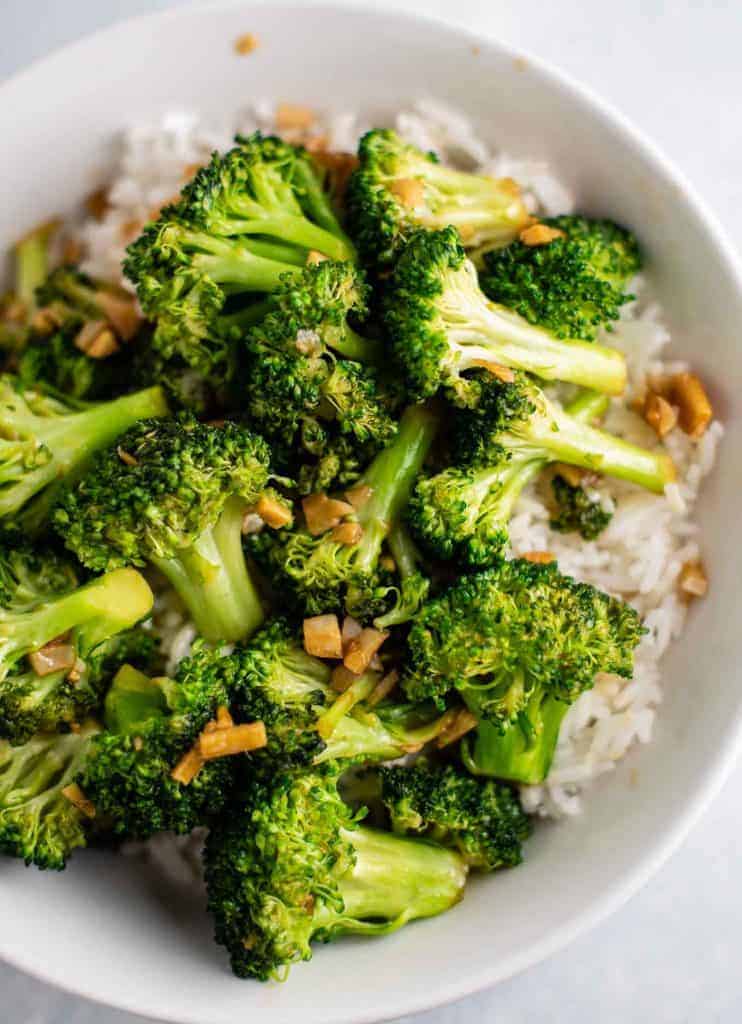 Broccoli Stir Fry Recipe with garlic and ginger Build Your Bite