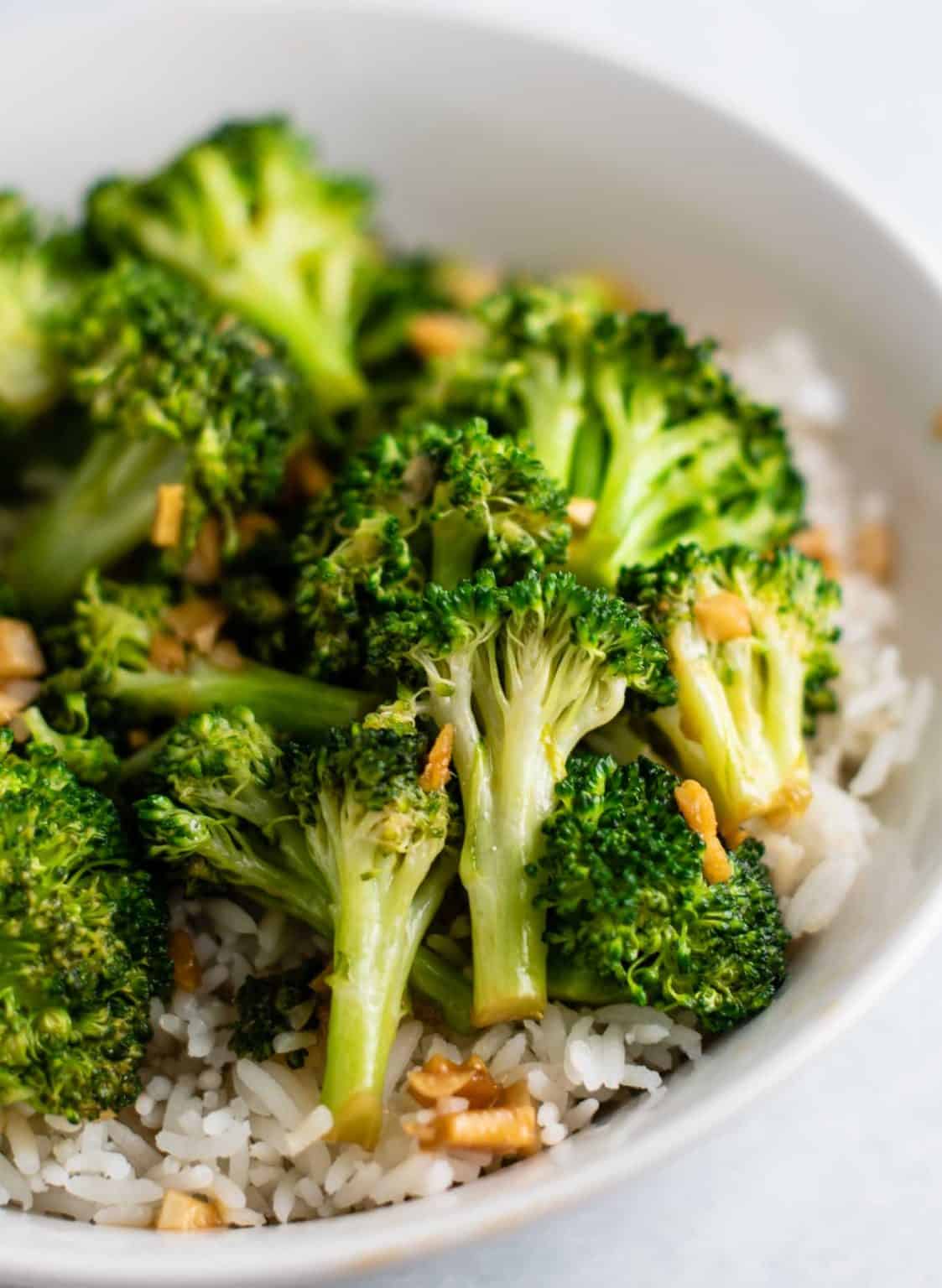 Broccoli Stir Fry Recipe with garlic and ginger Build Your Bite