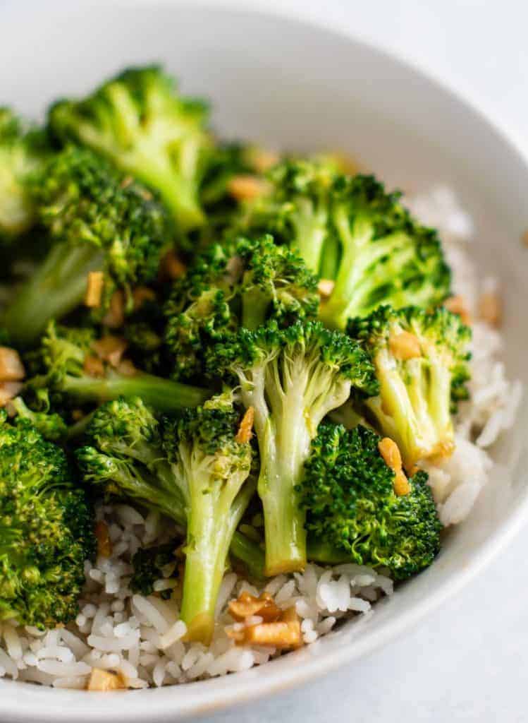 Broccoli Stir Fry Recipe with garlic and ginger Build Your Bite