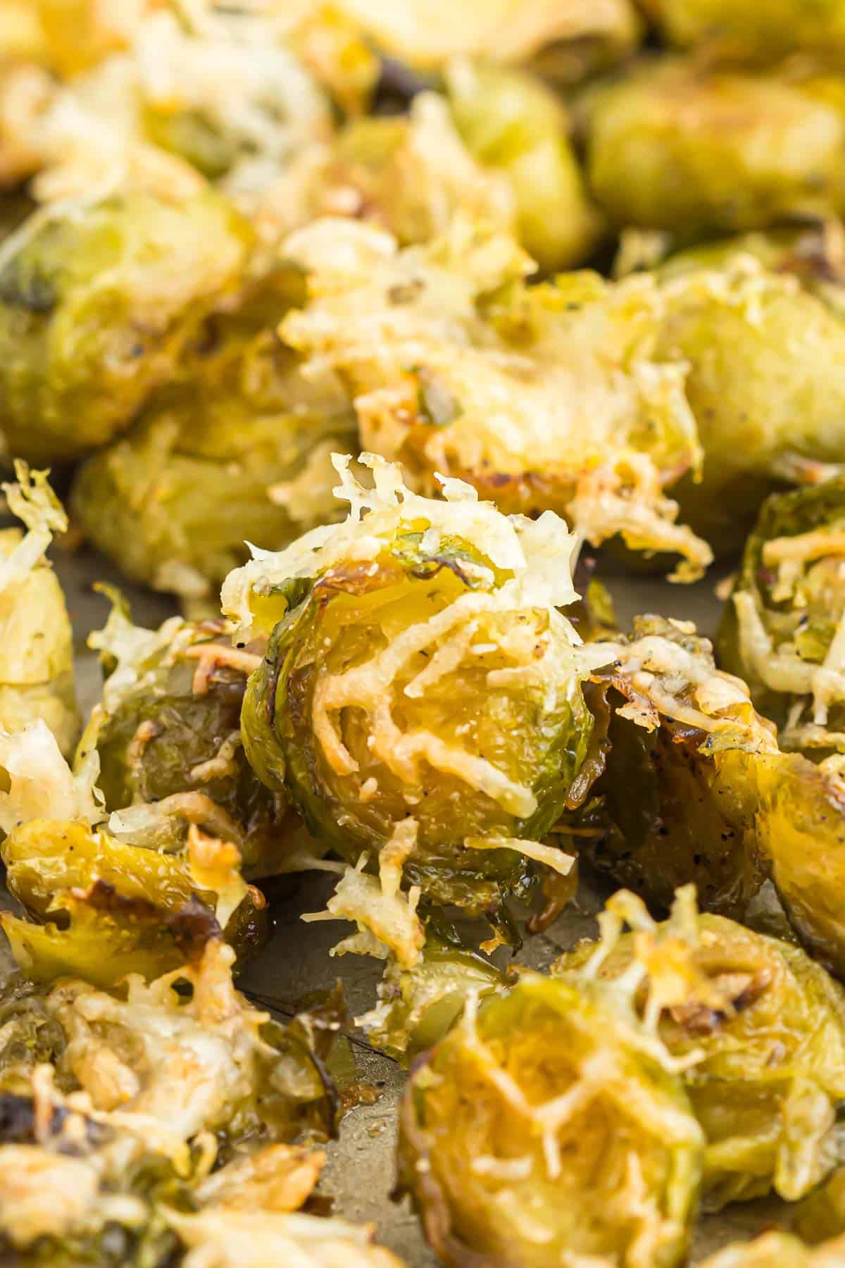 roasted frozen brussel sprouts with parmesan cheese