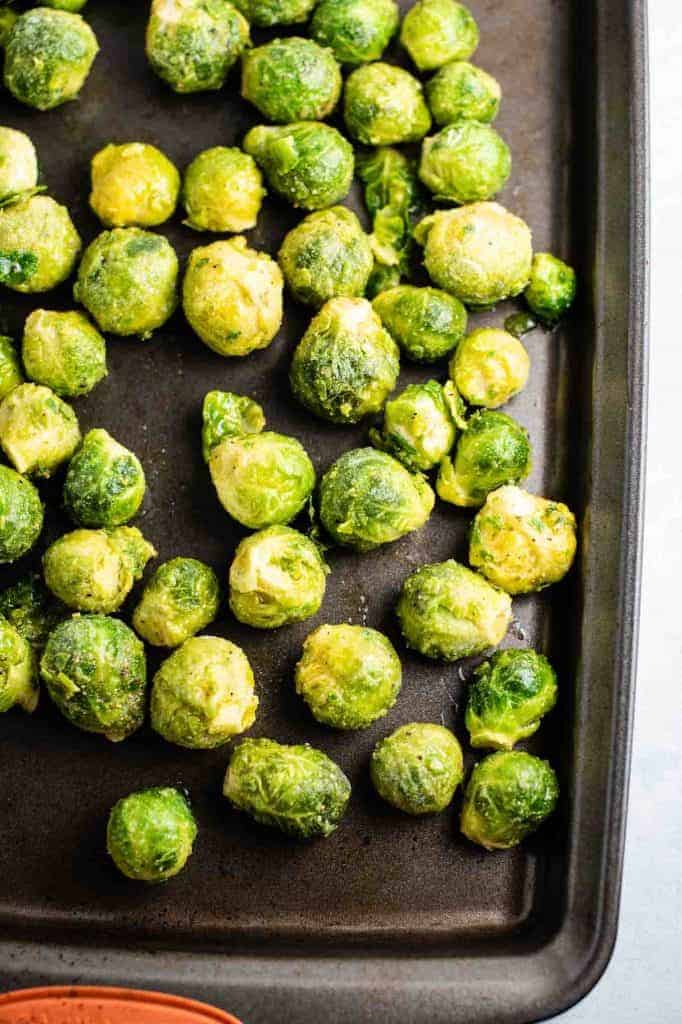 Roasted Frozen Brussels Sprouts Recipe Build Your Bite