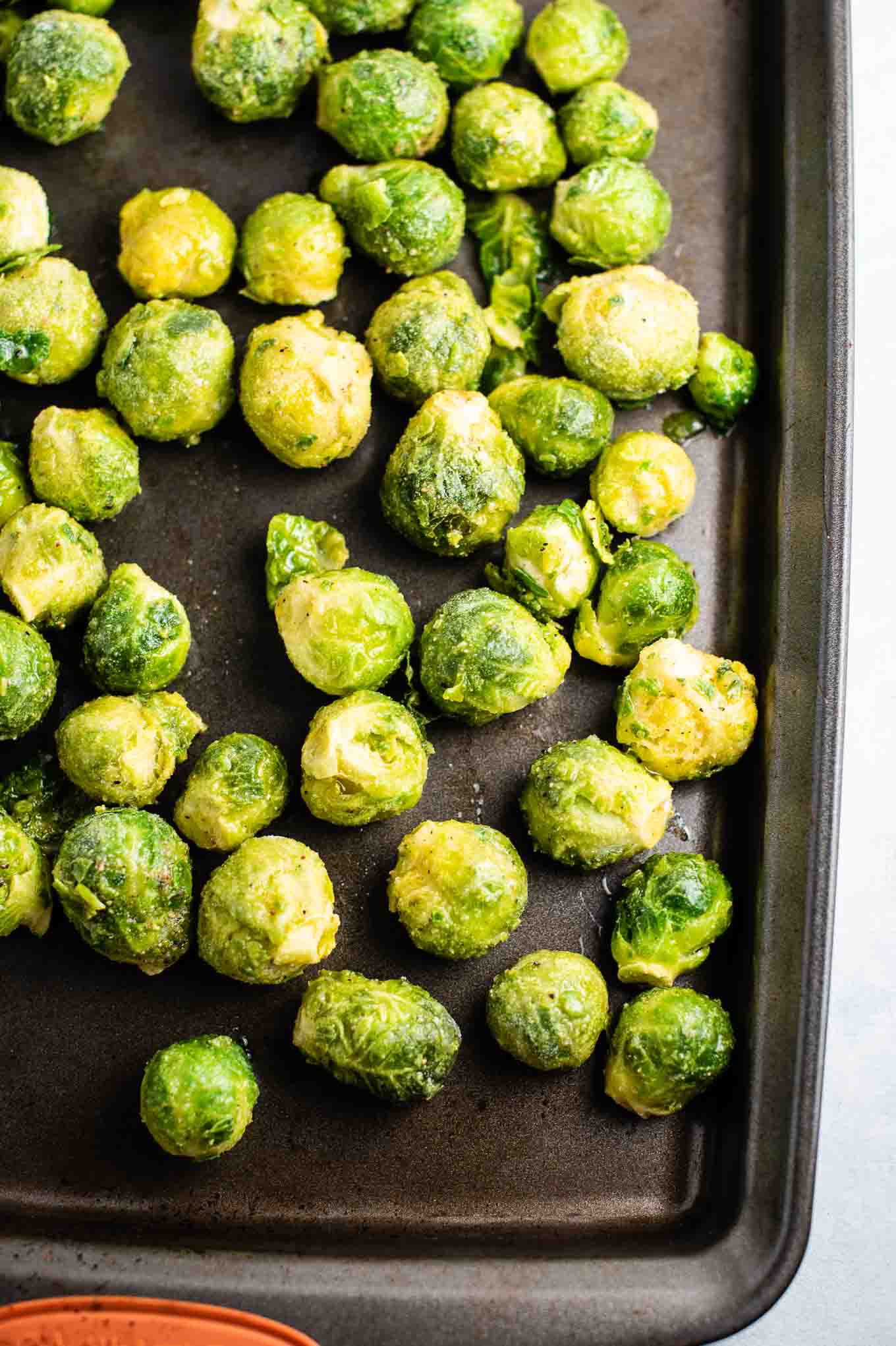 Roasted Frozen Brussels Sprouts Recipe - Build Your Bite