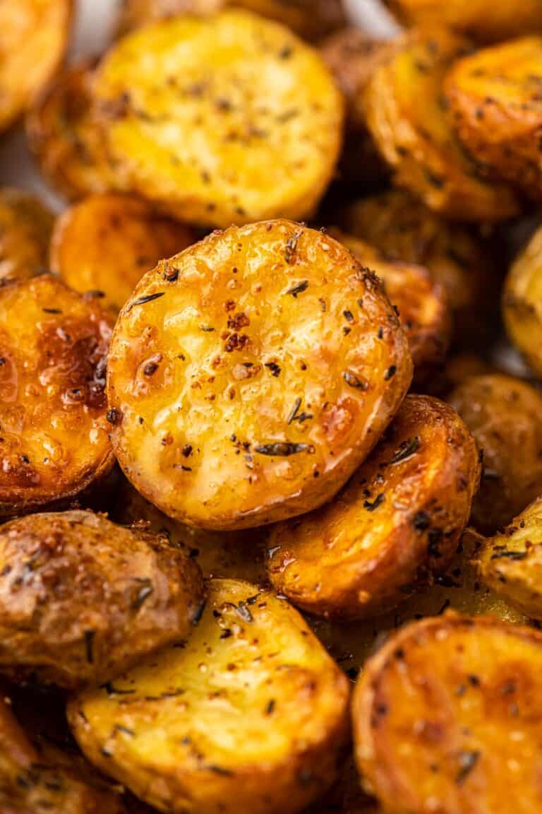 Air Fryer Baby Potatoes Recipe - Build Your Bite