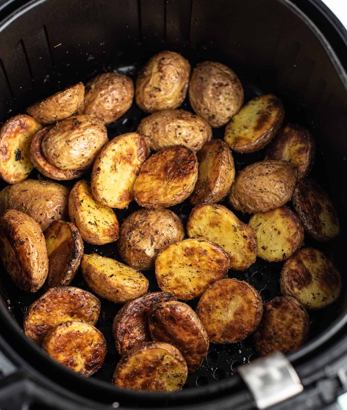 Air Fryer Baby Gold Potatoes Recipe - Build Your Bite