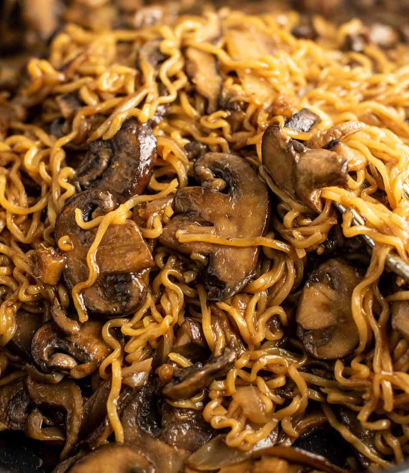 Asian Mushroom Ramen Noodles Recipe Build Your Bite