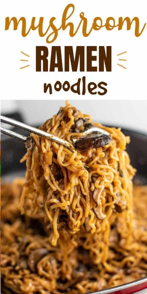 image with text "mushroom ramen noodles"