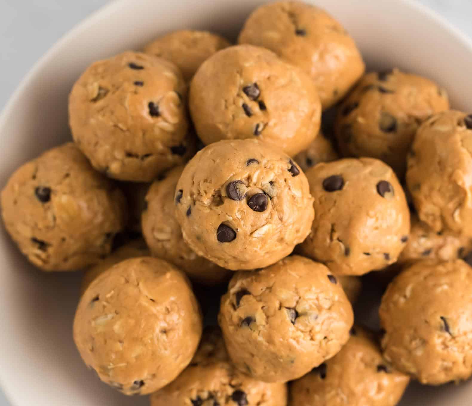 Protein Balls (4 Ingredients!)- The Big Man's World ®