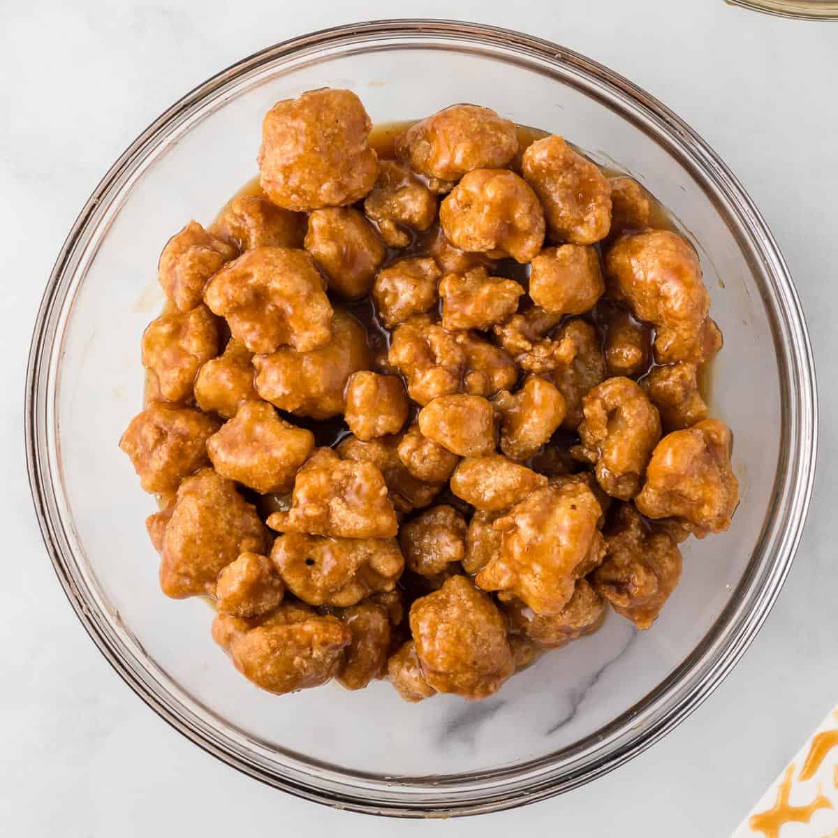 orange cauliflower in a bowl