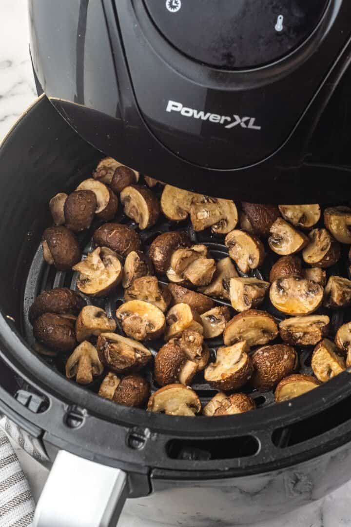 Air Fryer Mushrooms Recipe - Build Your Bite
