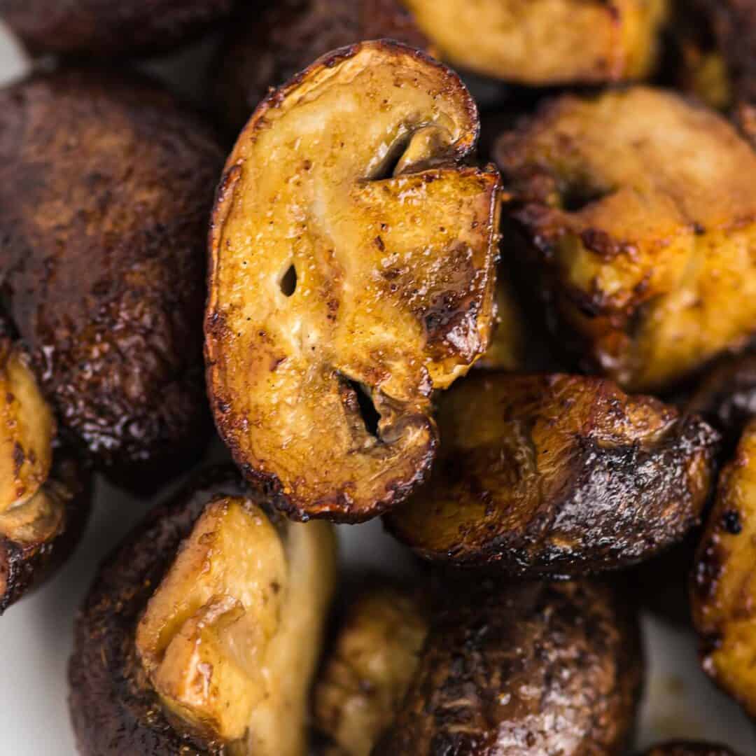 Easy Air Fryer Mushrooms Recipe Build Your Bite