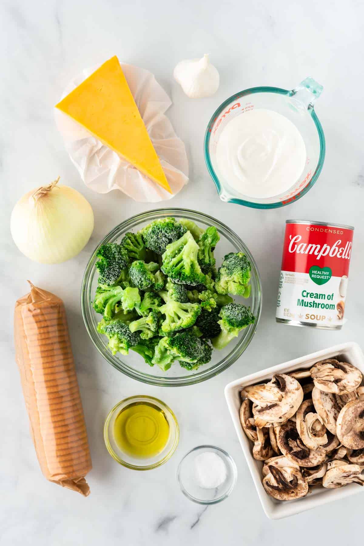 ingredients needed to make broccoli casserole with ritz crackers