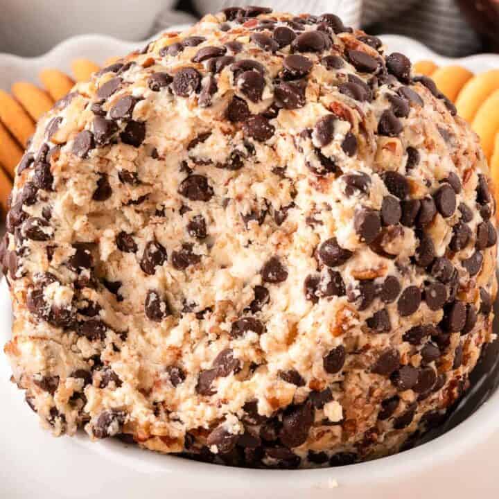 Chocolate chip cheese deals ball