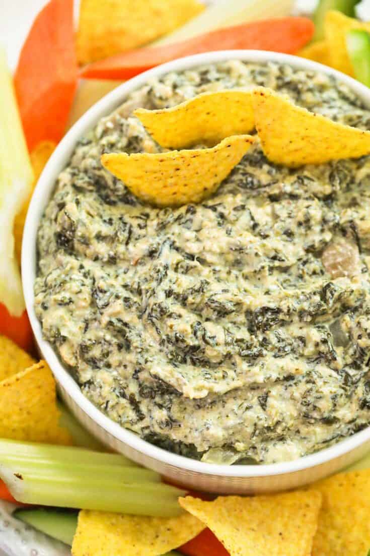 Slow Cooker Spinach Artichoke Dip - Build Your Bite How Long Does Spinach Dip Last In Refrigerator