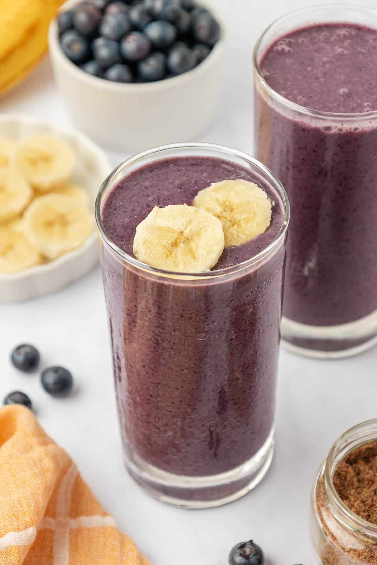 blueberry banana smoothie