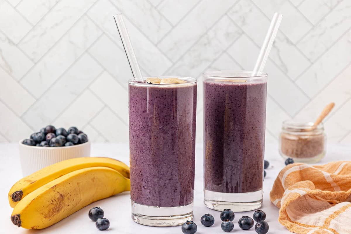 blueberry banana smoothie
