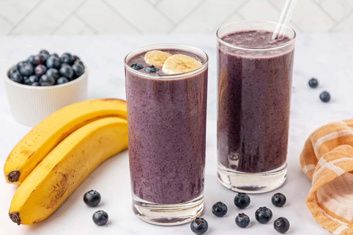 blueberry banana smoothie