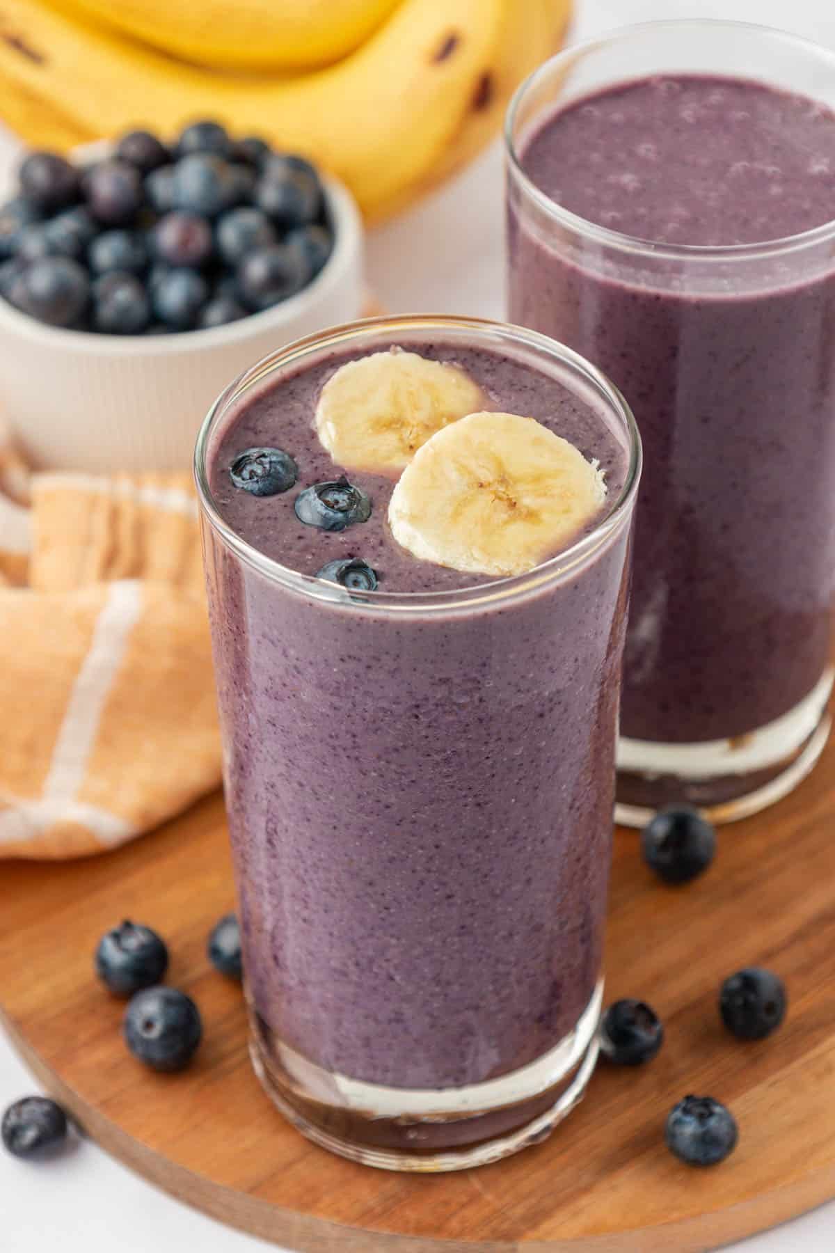 blueberry banana smoothie