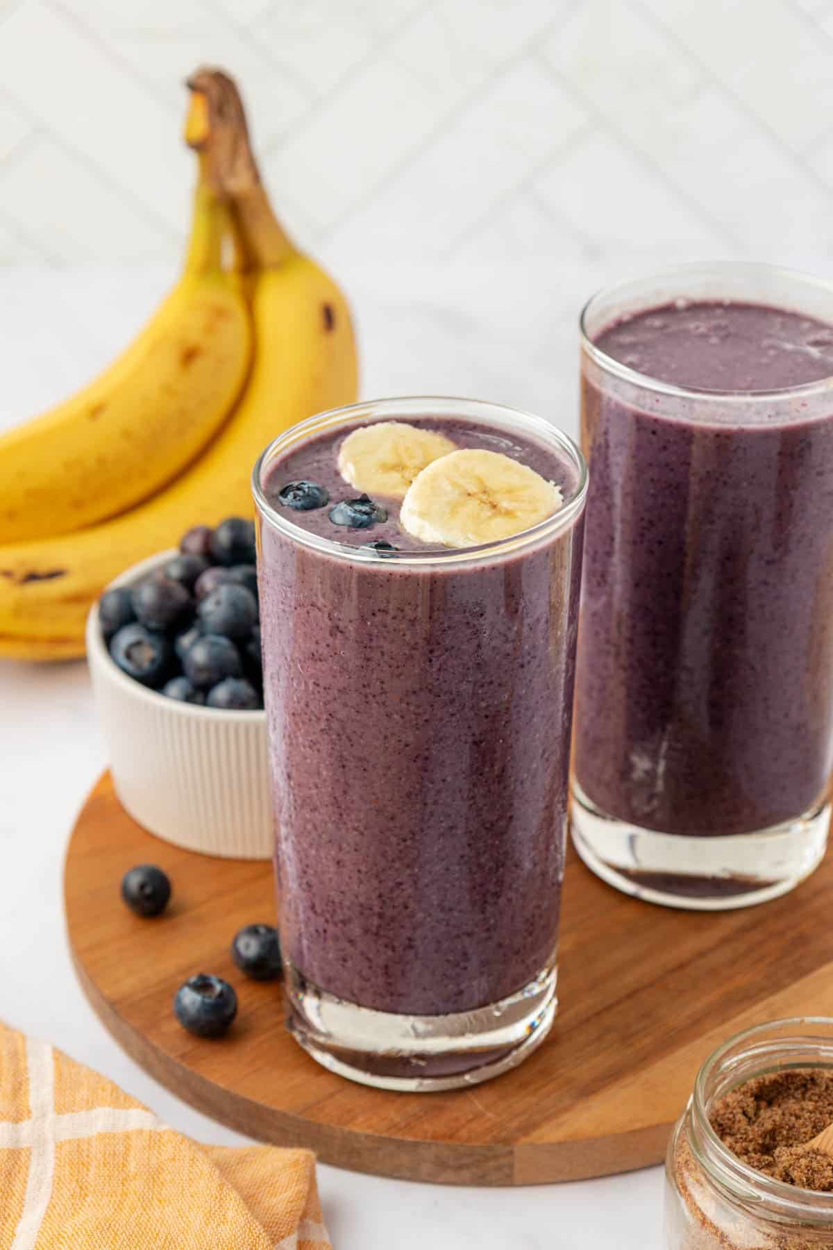 blueberry banana smoothie