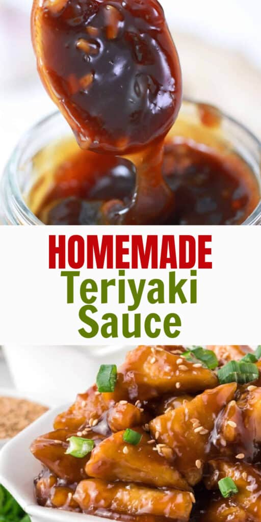 image with text "homemade teriyaki sauce"