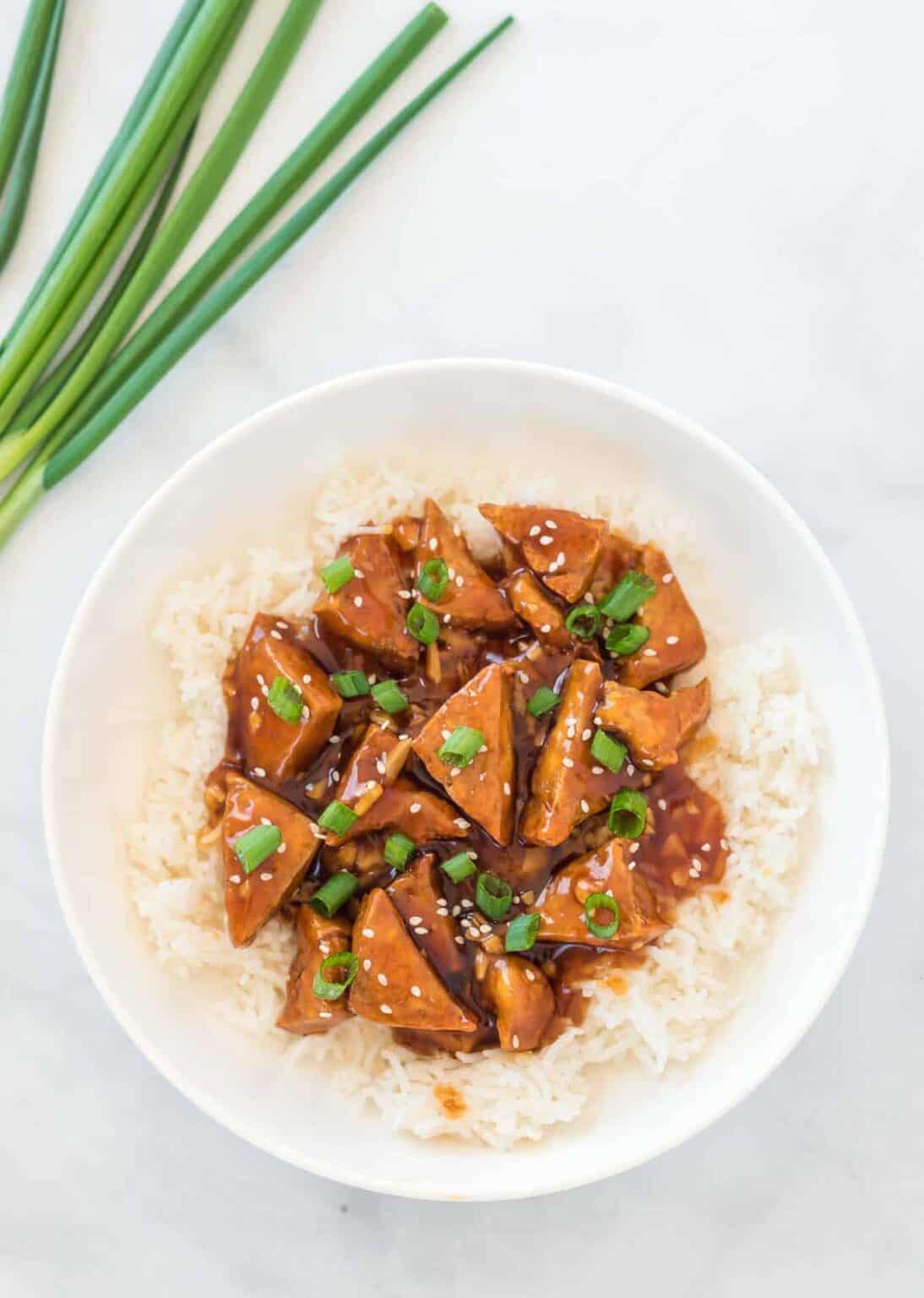 Crispy Teriyaki Tofu Recipe Build Your Bite