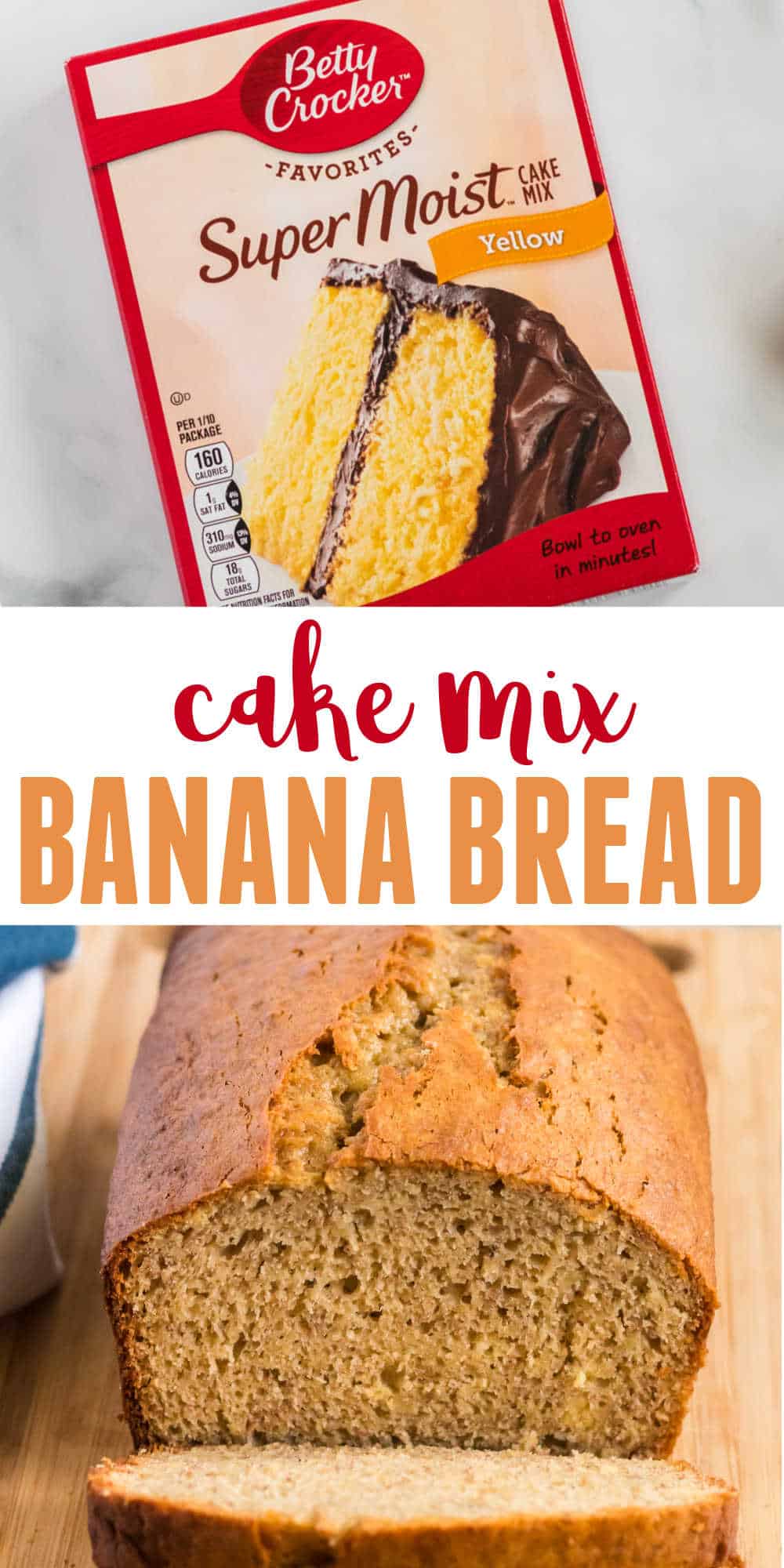 Yellow Cake Mix Banana Bread Recipe Build Your Bite