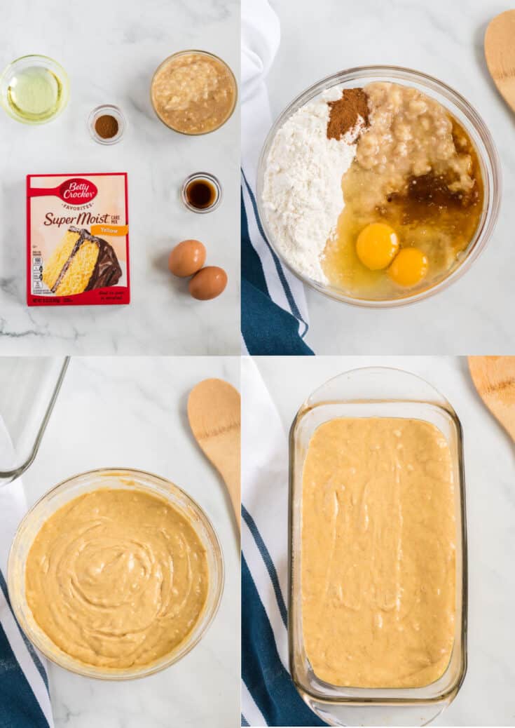 Yellow Cake Mix Banana Bread Build Your Bite