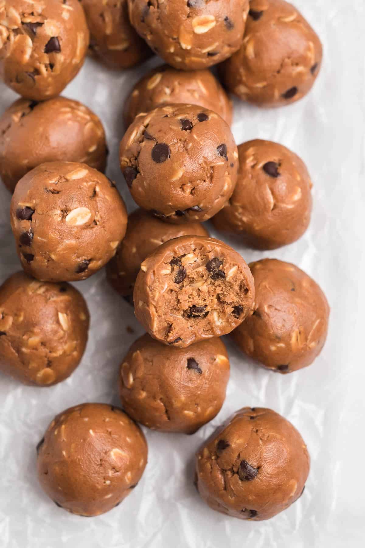 chocolate protein balls