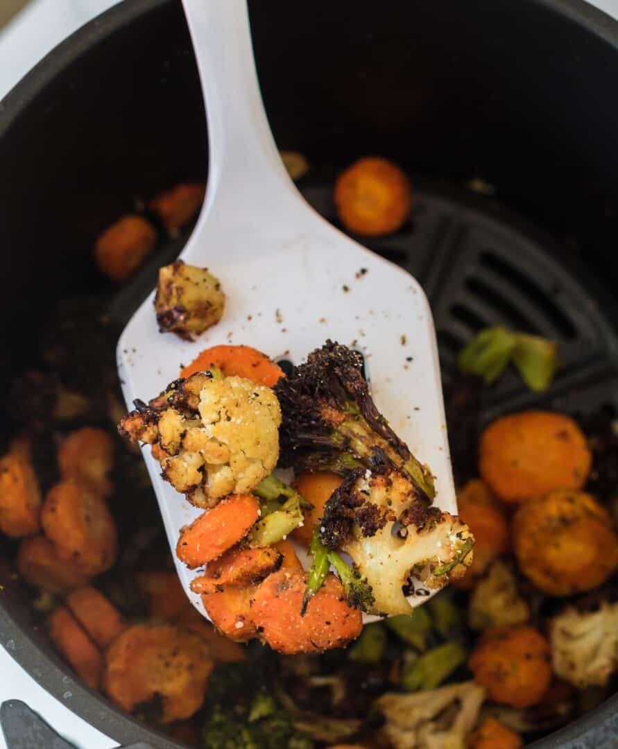 Air Fryer Frozen Vegetables Recipe - Build Your Bite