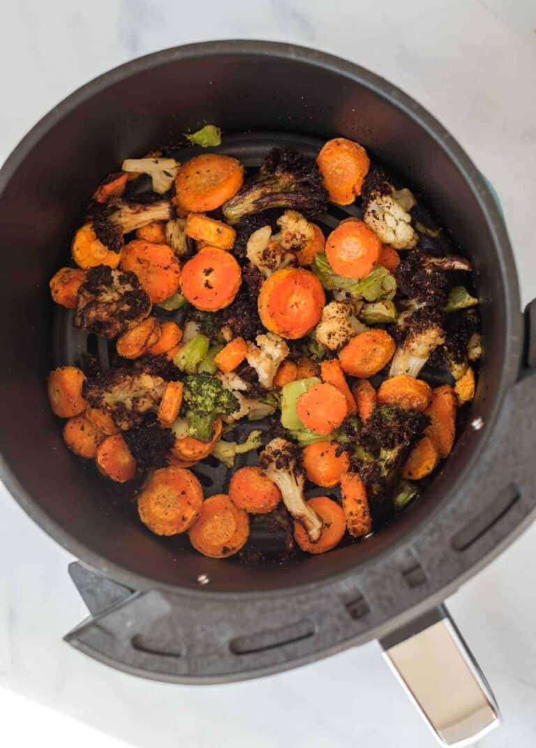 Air Fryer Frozen Vegetables Recipe - Build Your Bite