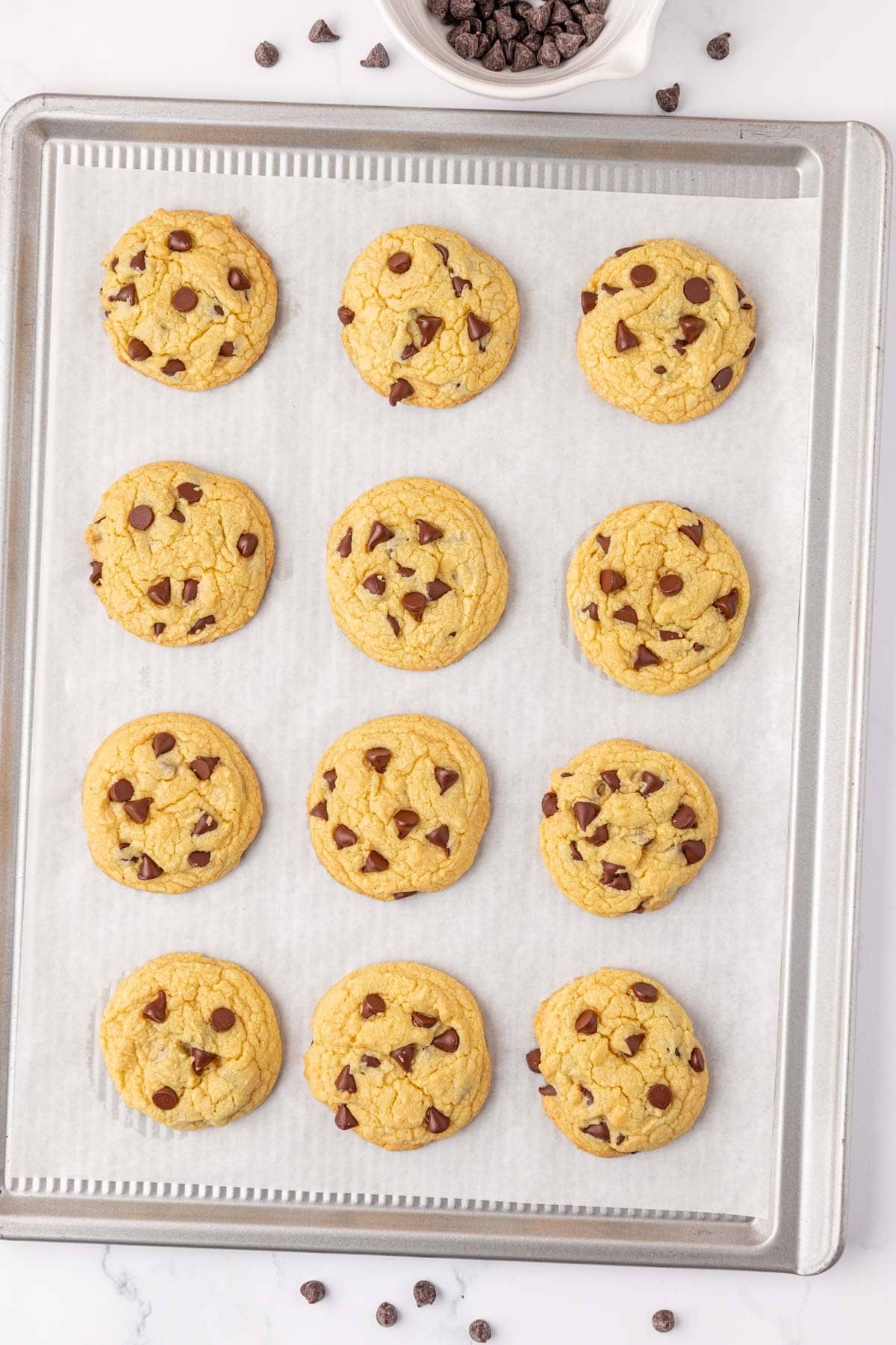 cake mix chocolate chip cookies
