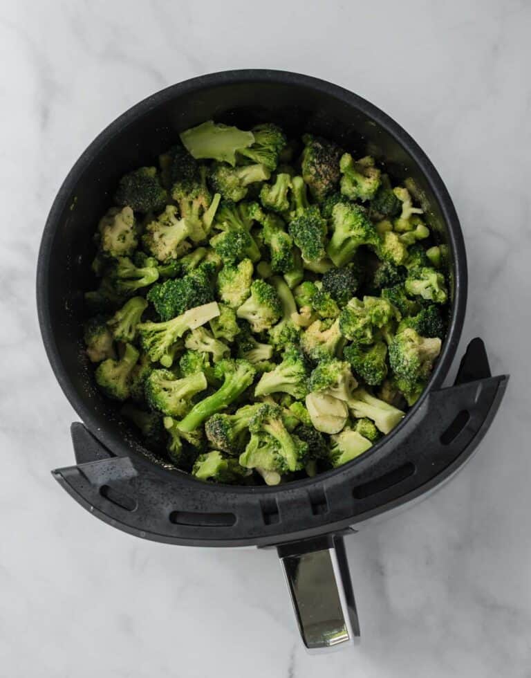 Easy Air Fryer Frozen Broccoli Recipe Build Your Bite
