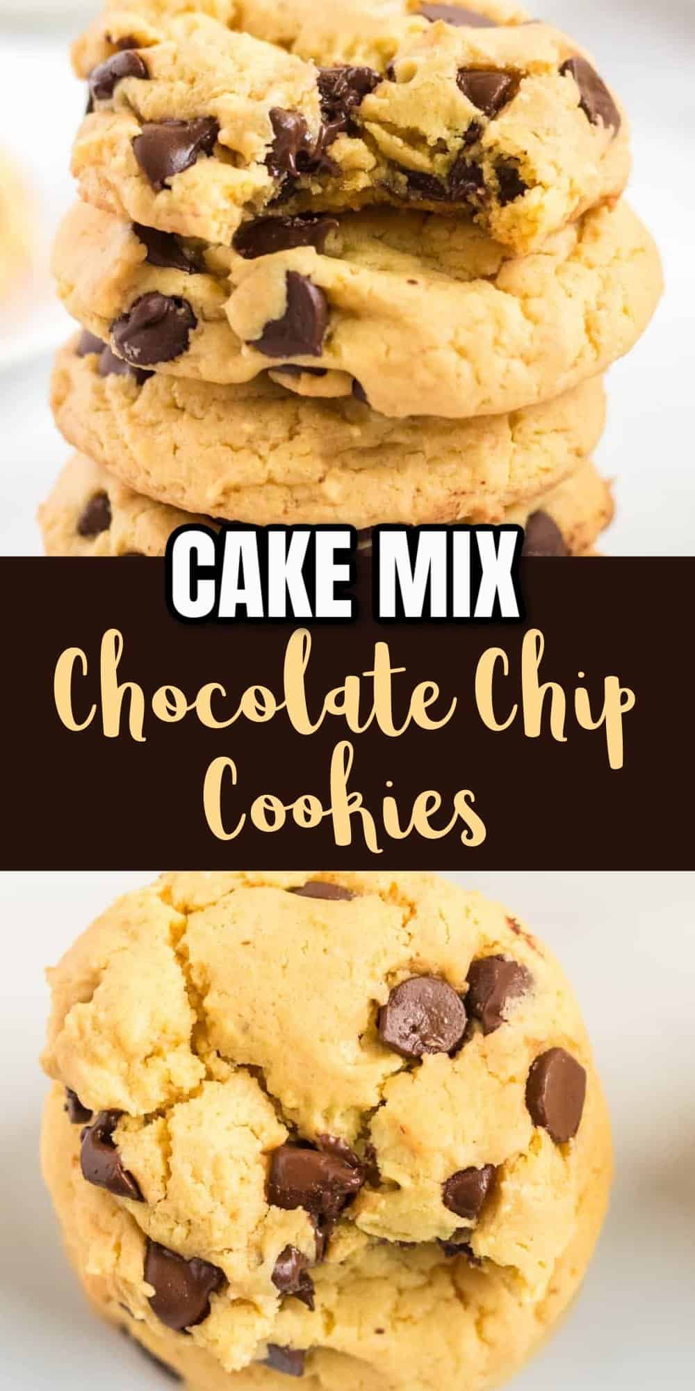 image with text saying "cake mix chocolate chip cookies"