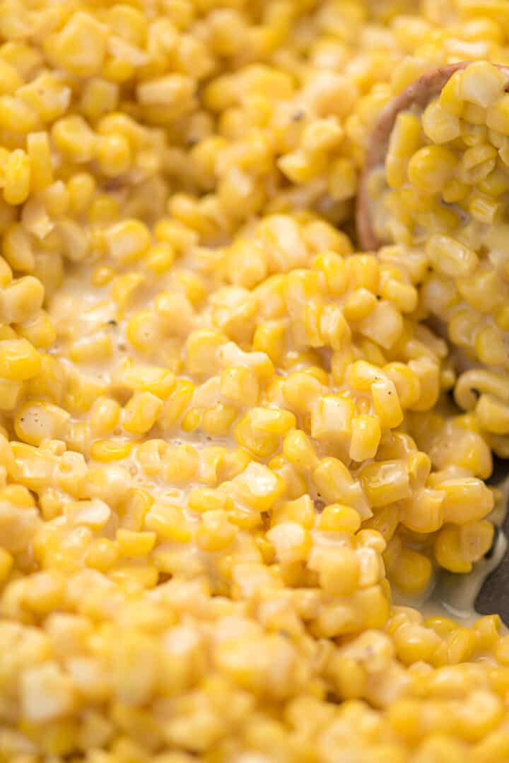 Creamy Honey Butter Skillet Corn Recipe - Build Your Bite