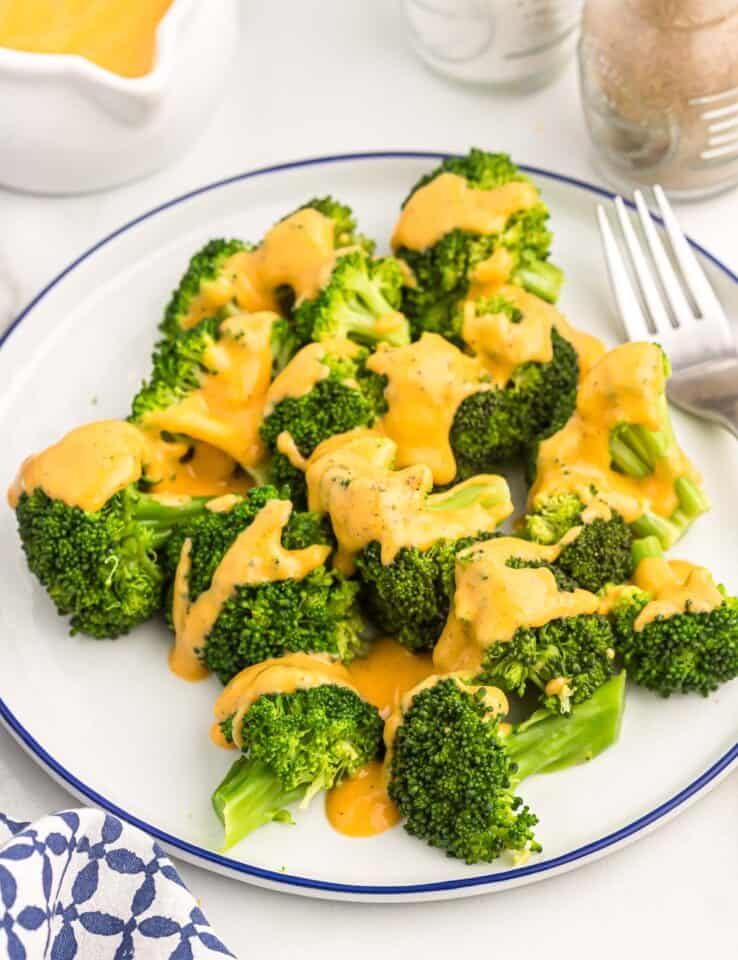 Cheese Sauce for Broccoli - Build Your Bite