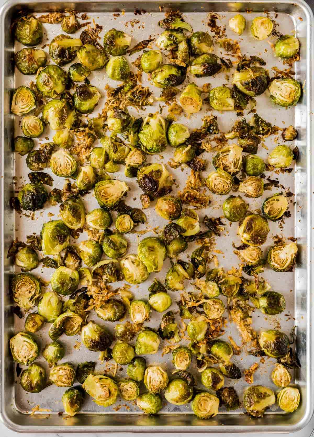 roasted parmesan brussels sprouts