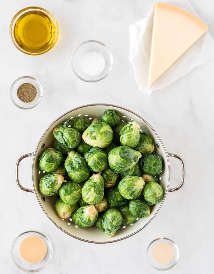 Roasted Brussels Sprouts With Parmesan Build Your Bite