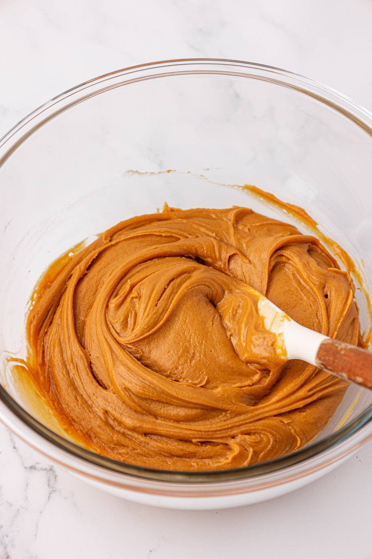 peanut butter and honey mixed together