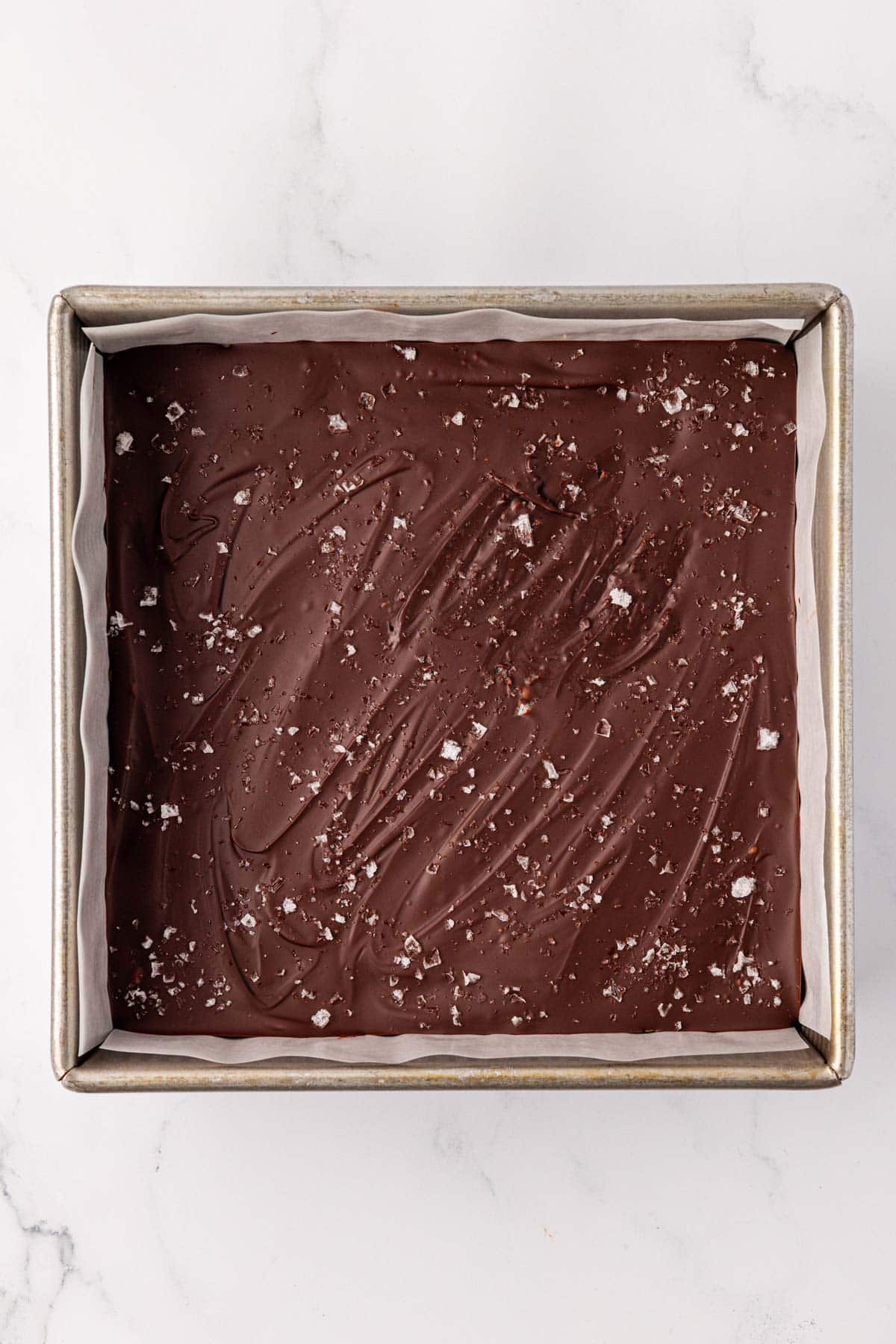 no bake protein bars in the pan