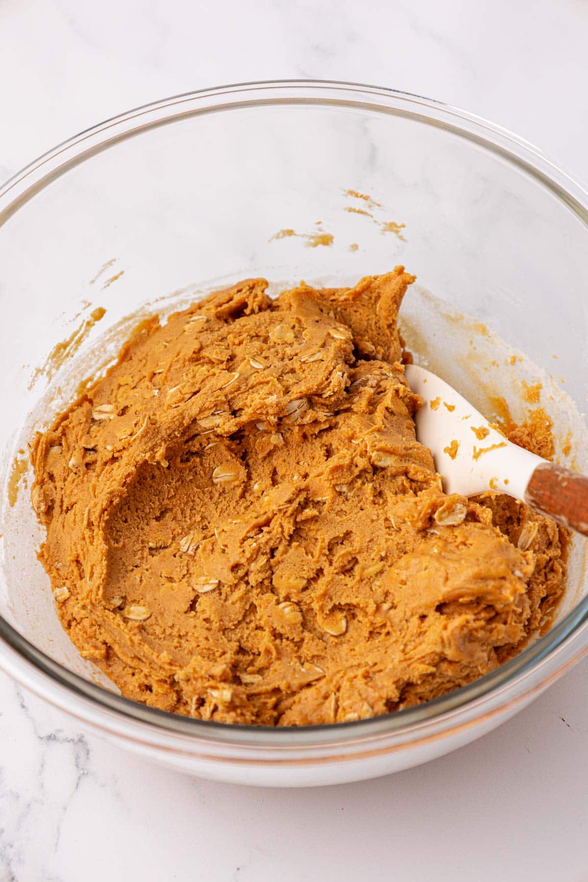 protein bar filling mixed together